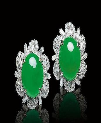 翡翠耳环