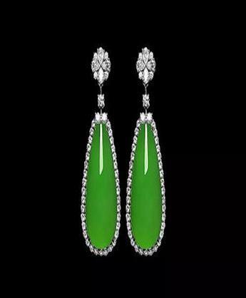 翡翠耳环